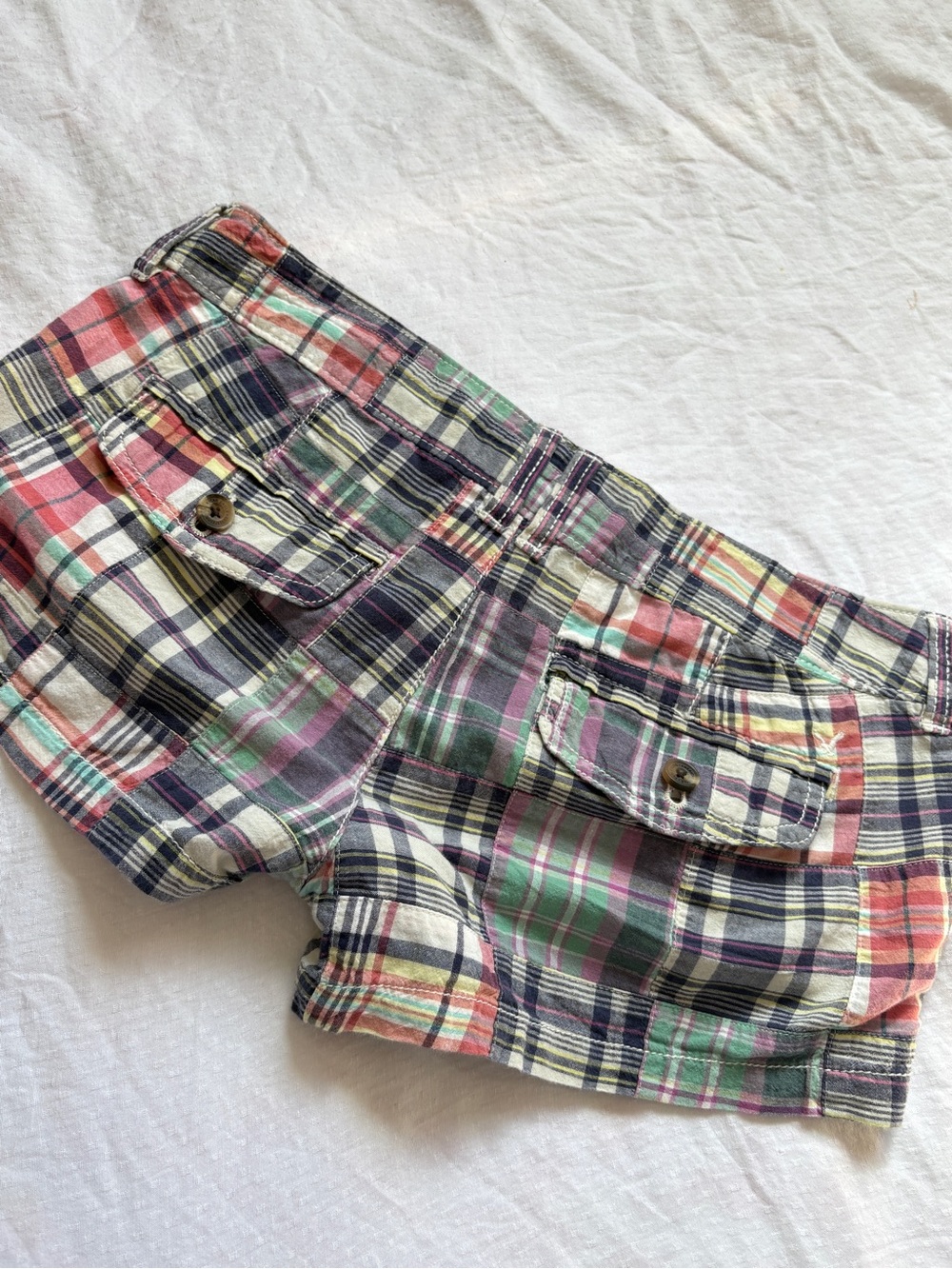 ❀⋆.ೃ࿔*:・American eagle plaid short - Picture 2 of 5